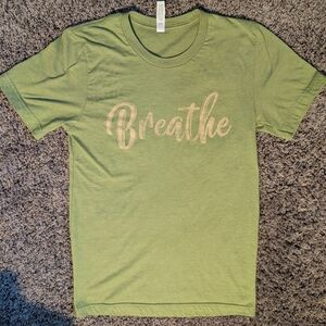 'Breathe' Bella+Canvas short sleeve t-shirt
